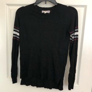 Thin black knit